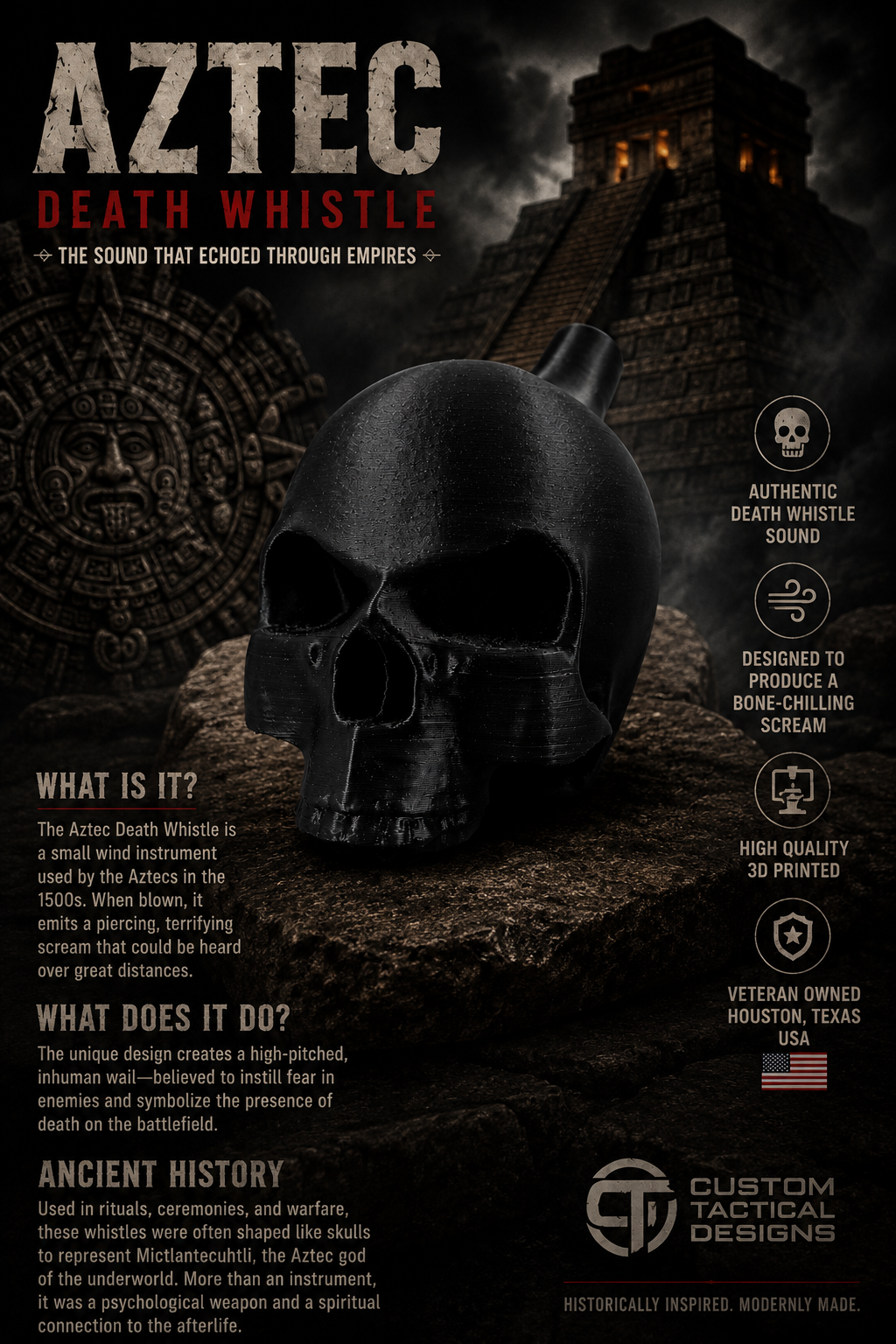 Aztec death whistle